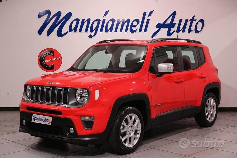 Usata Jeep Renegade Limited 131 CV (96 kW) 2022 Rosso SUV