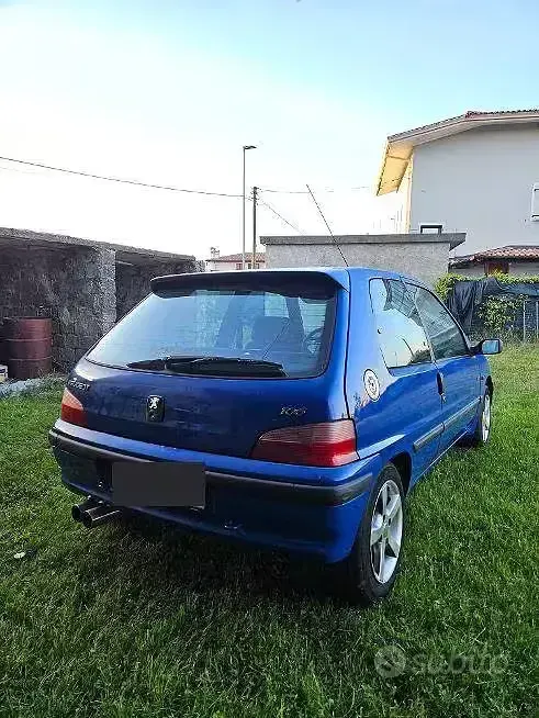Usata Peugeot 106 75 CV (55 kW) 1998 Bluazzurro Utilitaria