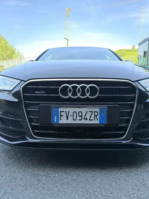 Usata Audi A3 Ambition 184 CV (135 kW) 2016 Nero Berlina