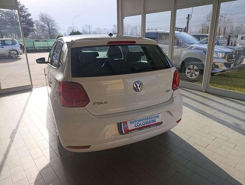 Usata VW Polo Trendline 75 CV (55 kW) 2016 Bianco Berlina