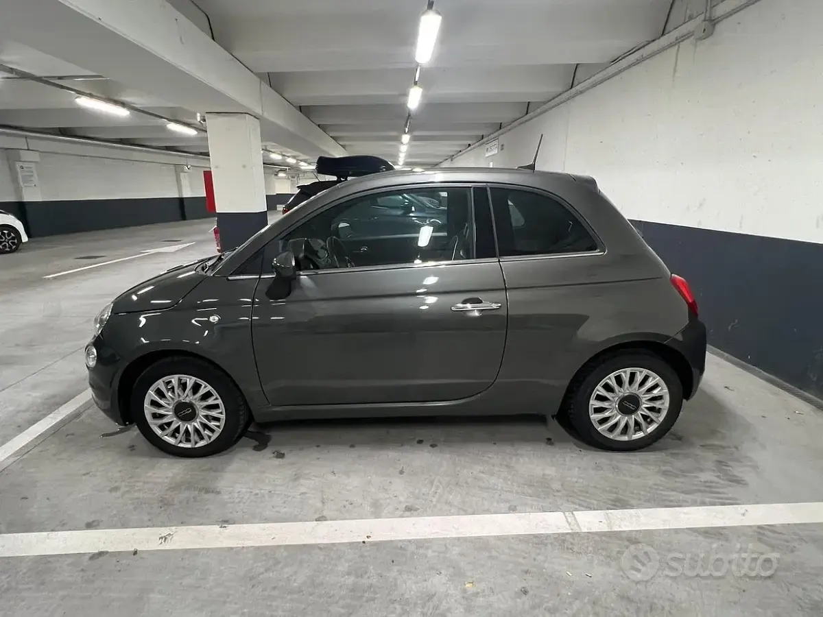 Usata Fiat 500 Lounge 69 CV (50 kW) 2020 Nero Berlina