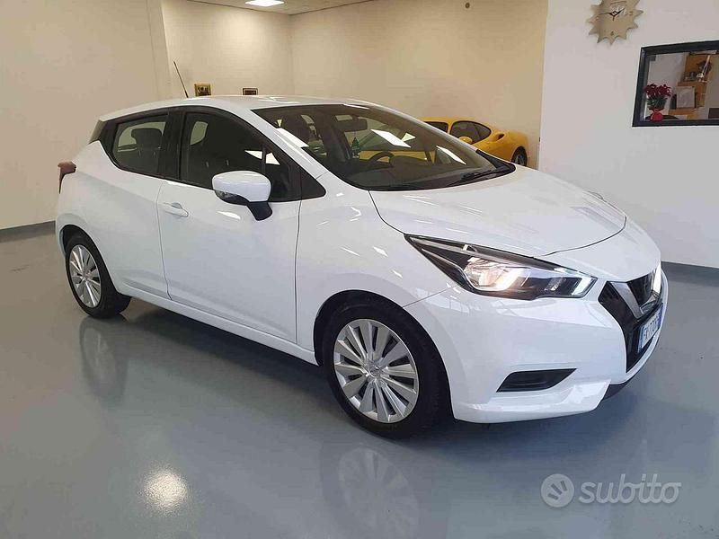 Usata Nissan Micra Acenta 90 CV (66 kW) 2017 Bianco Berlina