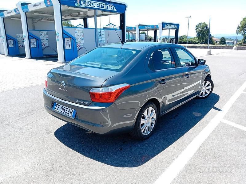Usata Citroën C-Elysee I Exclusive 99 CV (72 kW) 2014 Grigio Berlina