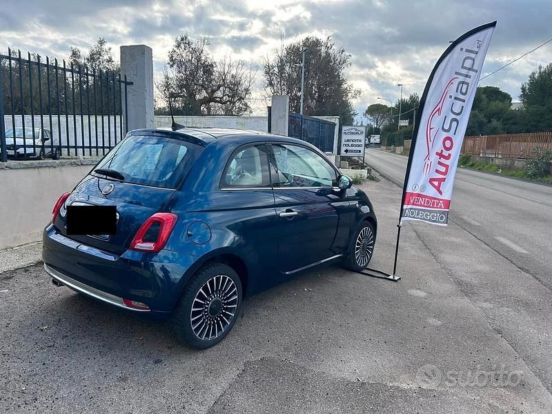 Usata Fiat 500 Lounge 69 CV (50 kW) 2019 Blu Berlina
