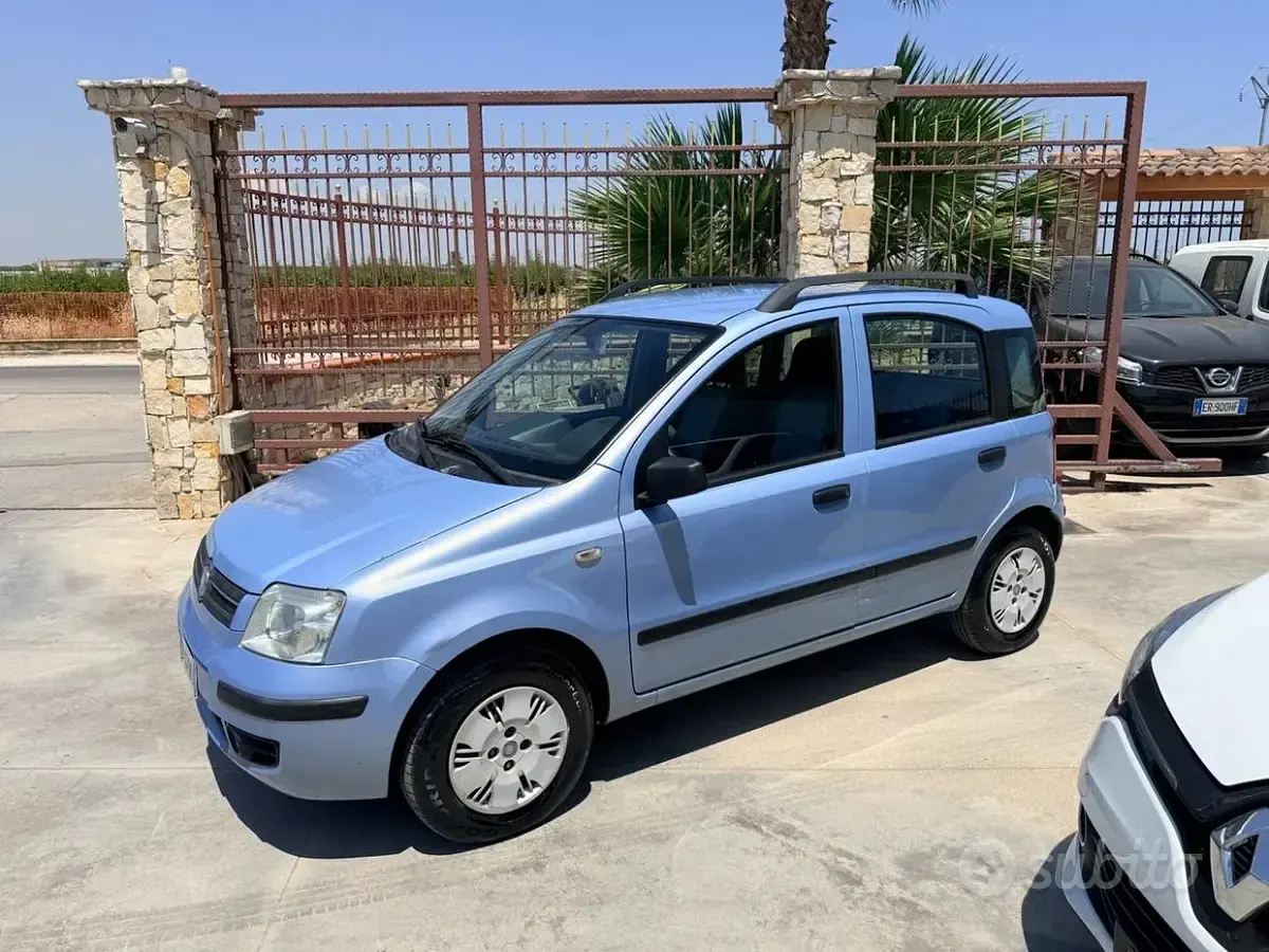 Usata Fiat Panda Dynamic 69 CV (50 kW) 2009 Bluazzurro Utilitaria