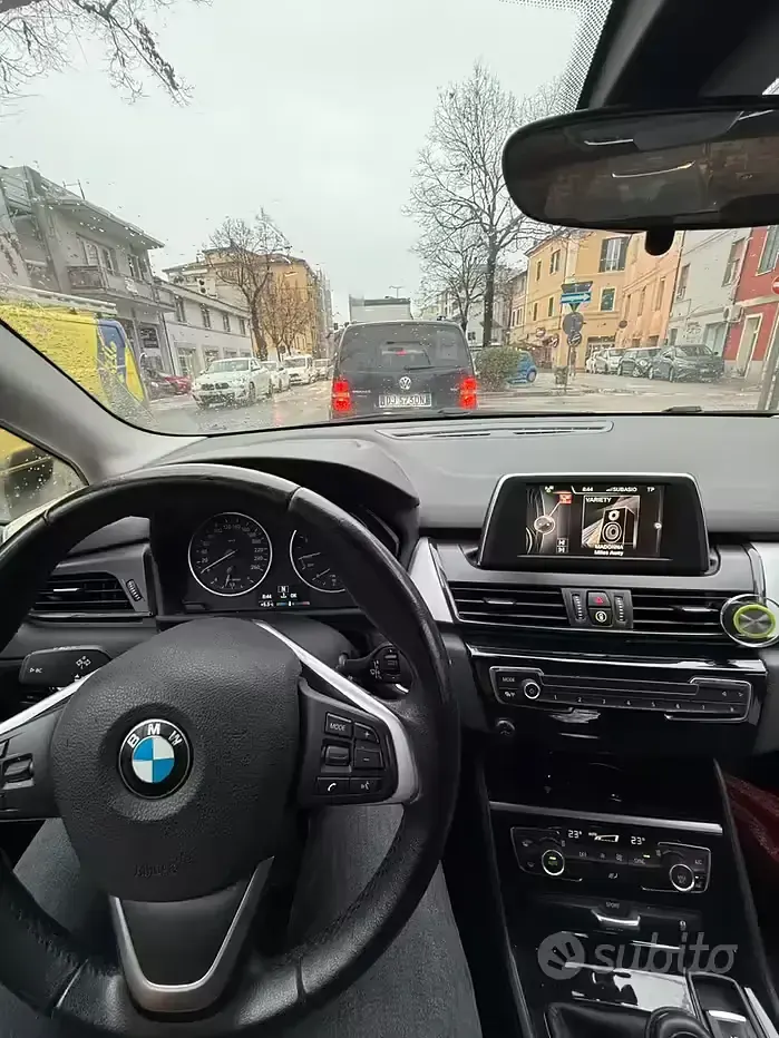 Usata BMW 216 116 CV (85 kW) 2015 Blu Monovolume