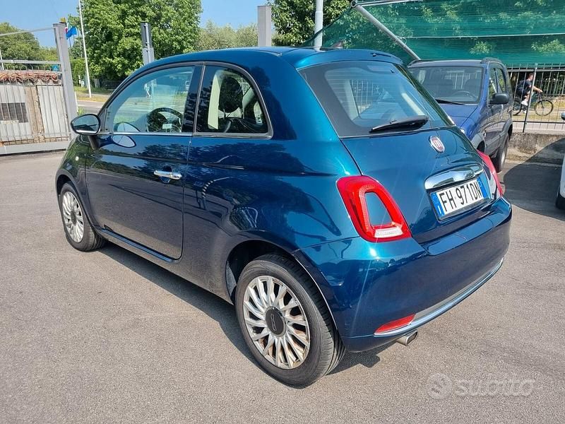 Usata Fiat 500 Lounge 95 CV (69 kW) 2017 Blu Berlina