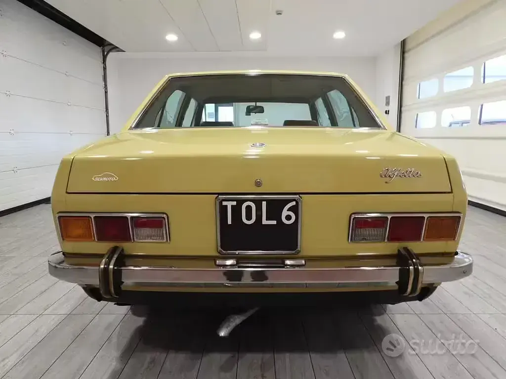 Usata Alfa Romeo Alfetta Ti 1970 Giallo Berlina