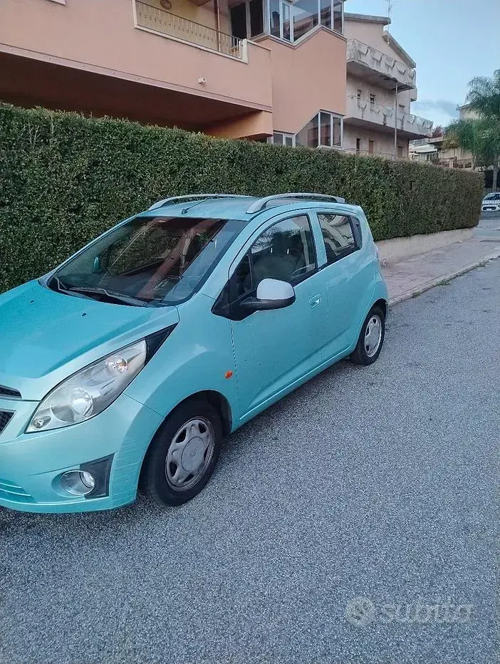 Usata Chevrolet Spark 68 CV (50 kW) 2011 Blu Utilitaria