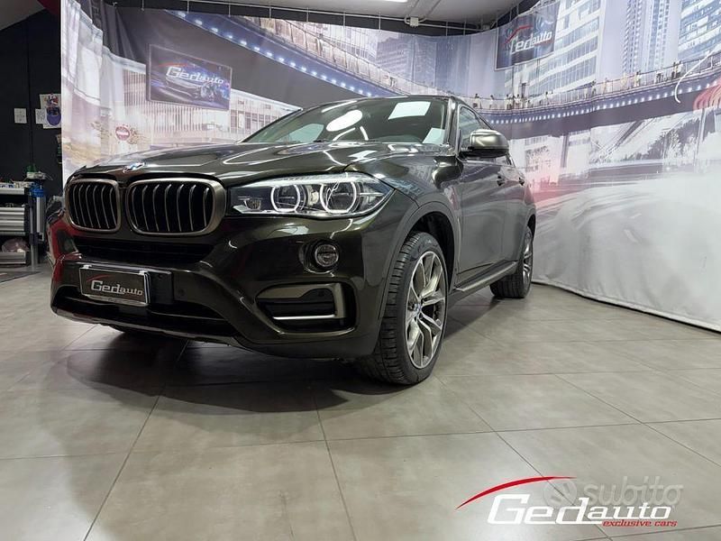 Usata BMW X6 Efficient Dynamics 258 CV (189 kW) 2017 Marrone SUV