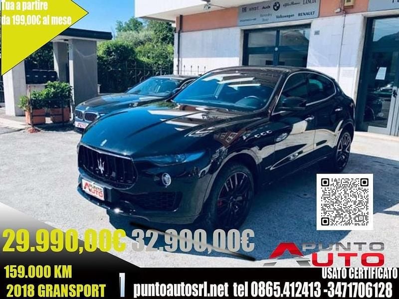 Usata Maserati Levante 275 CV (202 kW) 2018 Nero SUV