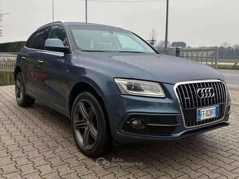Usata Audi Q5 S-Line 190 CV (139 kW) 2016 Blu/azzurro SUV
