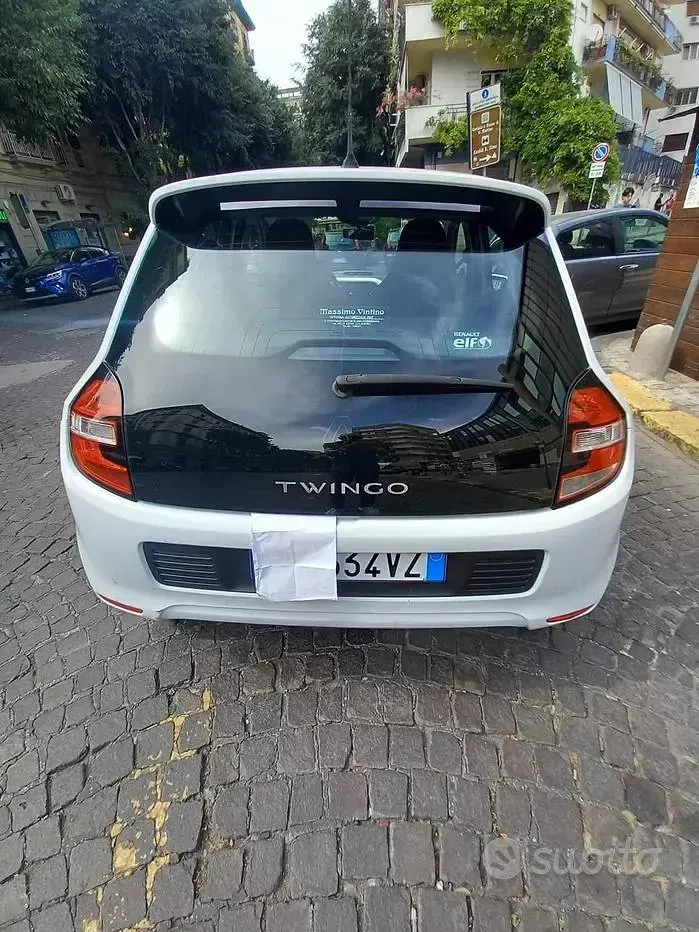 Usata Renault Twingo 69 CV (50 kW) 2015 Bianco Utilitaria