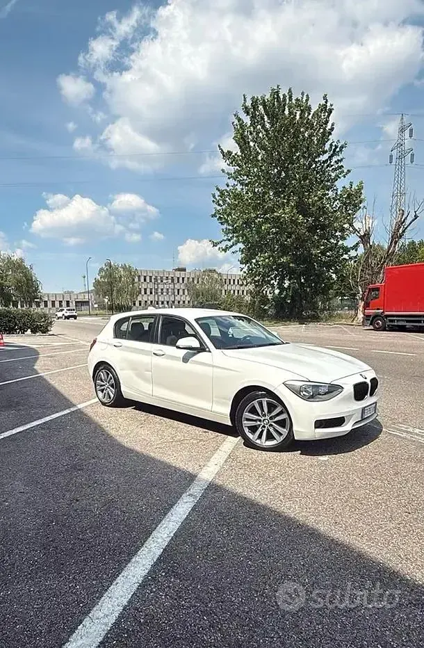Usata BMW 116 116 CV (85 kW) 2013 Bianco Utilitaria