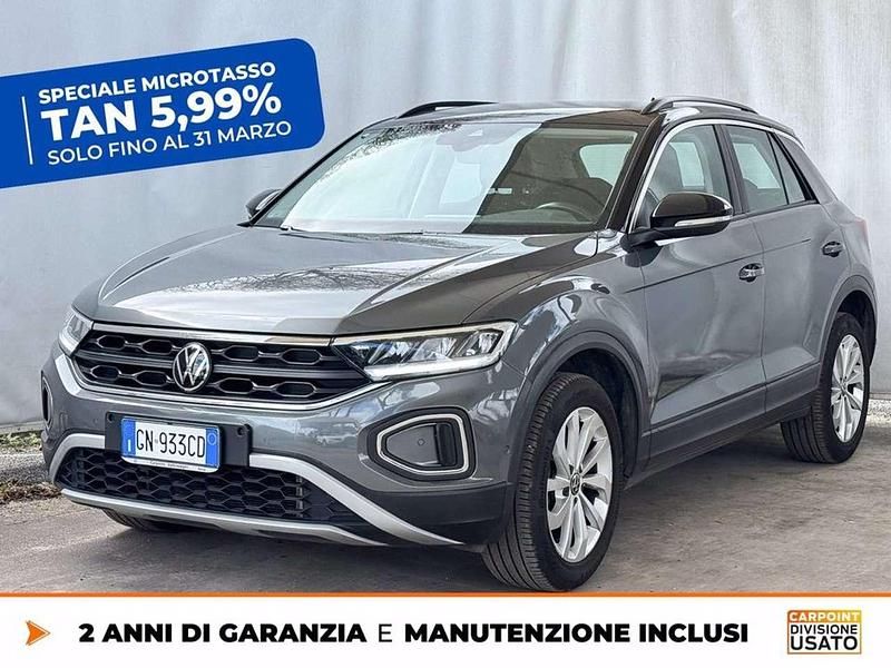 Usata VW T-Roc Life 116 CV (85 kW) 2023 Grigio SUV