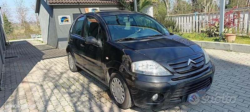 Usata Citroën C3 Exclusive 60 CV (44 kW) 2008 Nero Utilitaria
