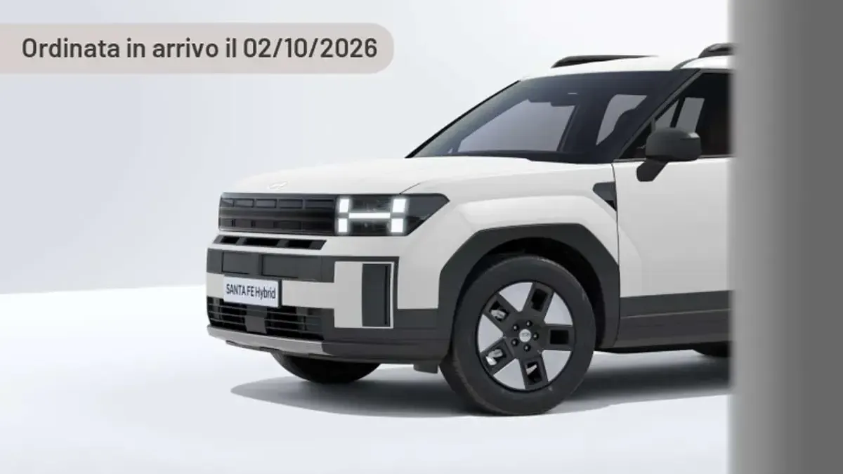 Nuova Hyundai Santa Fe 287 CV (211 kW) 2026 Argento SUV