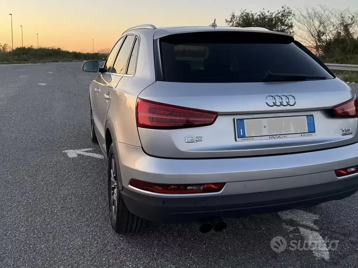 Käytetty Audi Q3 150 HP (110 kW) 2017 Harmaa Katumaasturi