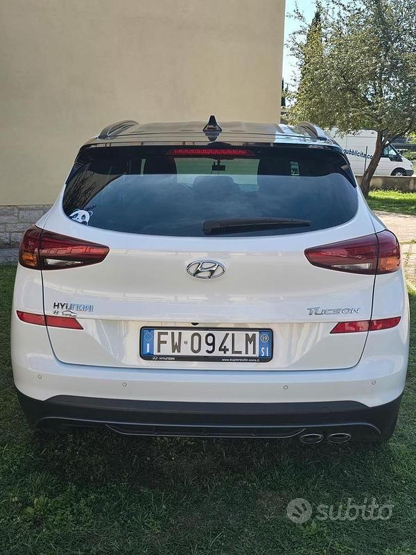 Usata Hyundai Tucson 2019 Bianco SUV