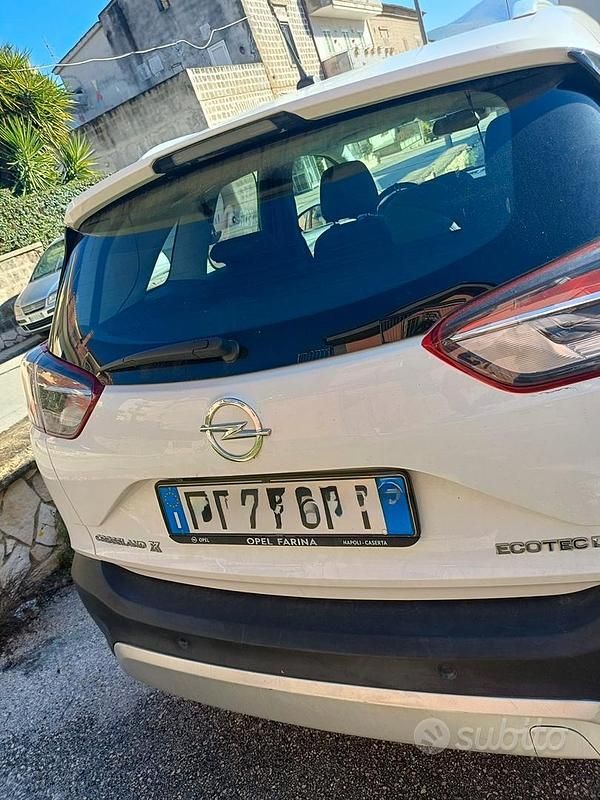 Usata Opel Crossland X Innovation 102 CV (75 kW) 2018 Bianco SUV