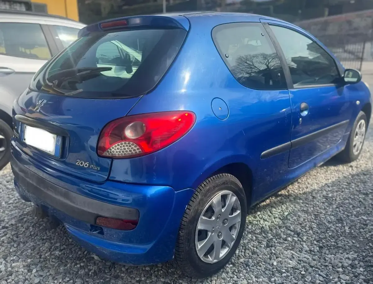 Usata Peugeot 206 60 CV (44 kW) 2010 Blu Berlina