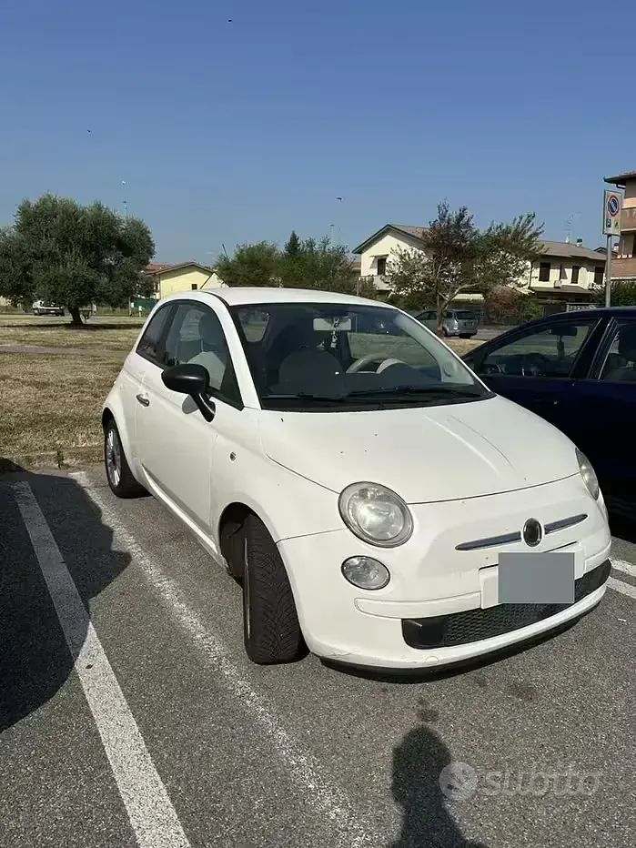 Usata Fiat 500 69 CV (50 kW) 2008 Bianco Berlina
