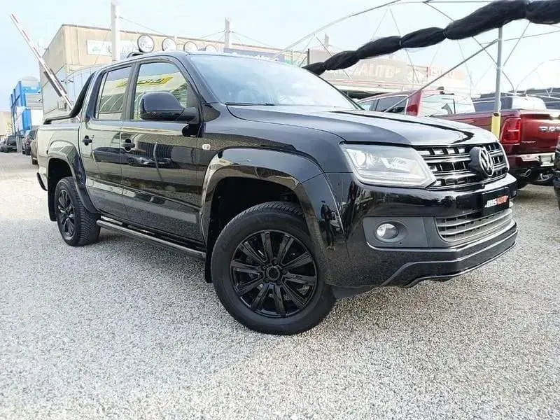 Usata VW Amarok Canyon 180 CV (132 kW) 2016 Nero Pick-up