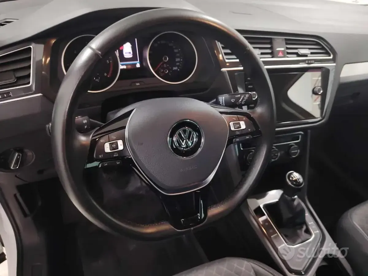 Usata VW Tiguan Style 116 CV (85 kW) 2017 Bianco SUV