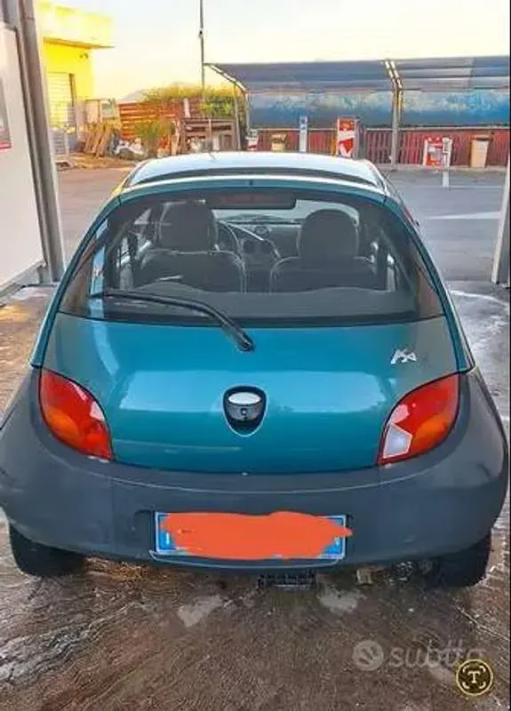Usata Ford Ka Collection 60 CV (44 kW) 2001 Verde Utilitaria