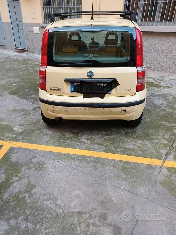 Usata Fiat Panda 2004 Giallo Utilitaria