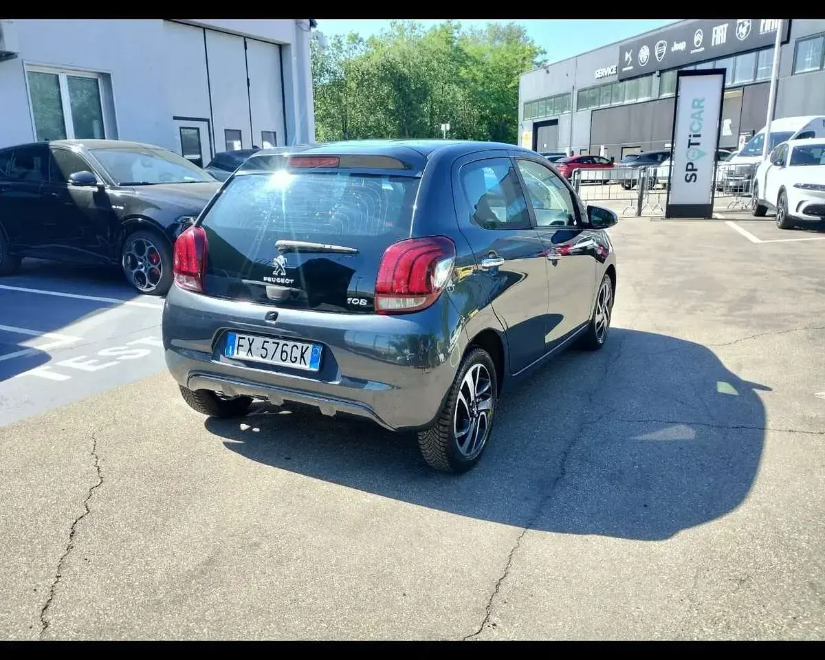 Usata Peugeot 108 Allure 72 CV (52 kW) 2019 Grigio Berlina