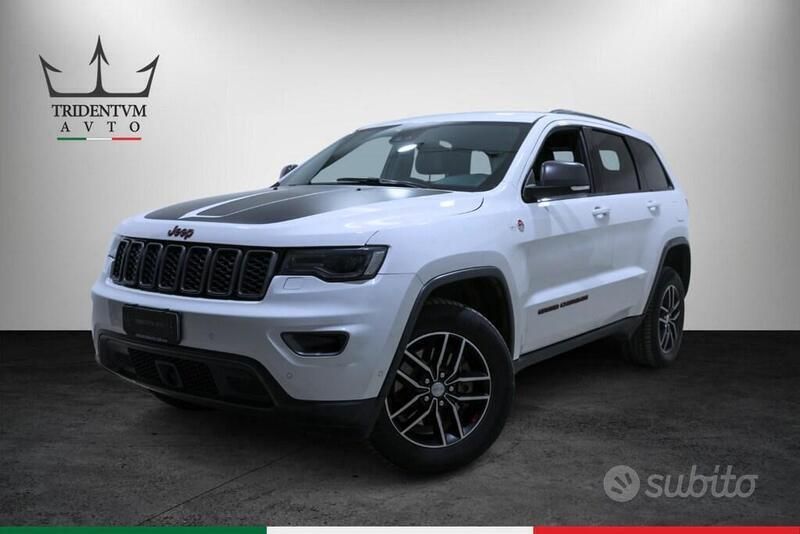 Bianco Usata 2018 Jeep Grand Cherokee Trailhawk SUV | 28.900 € (Super prezzo) - Immagine 1/4