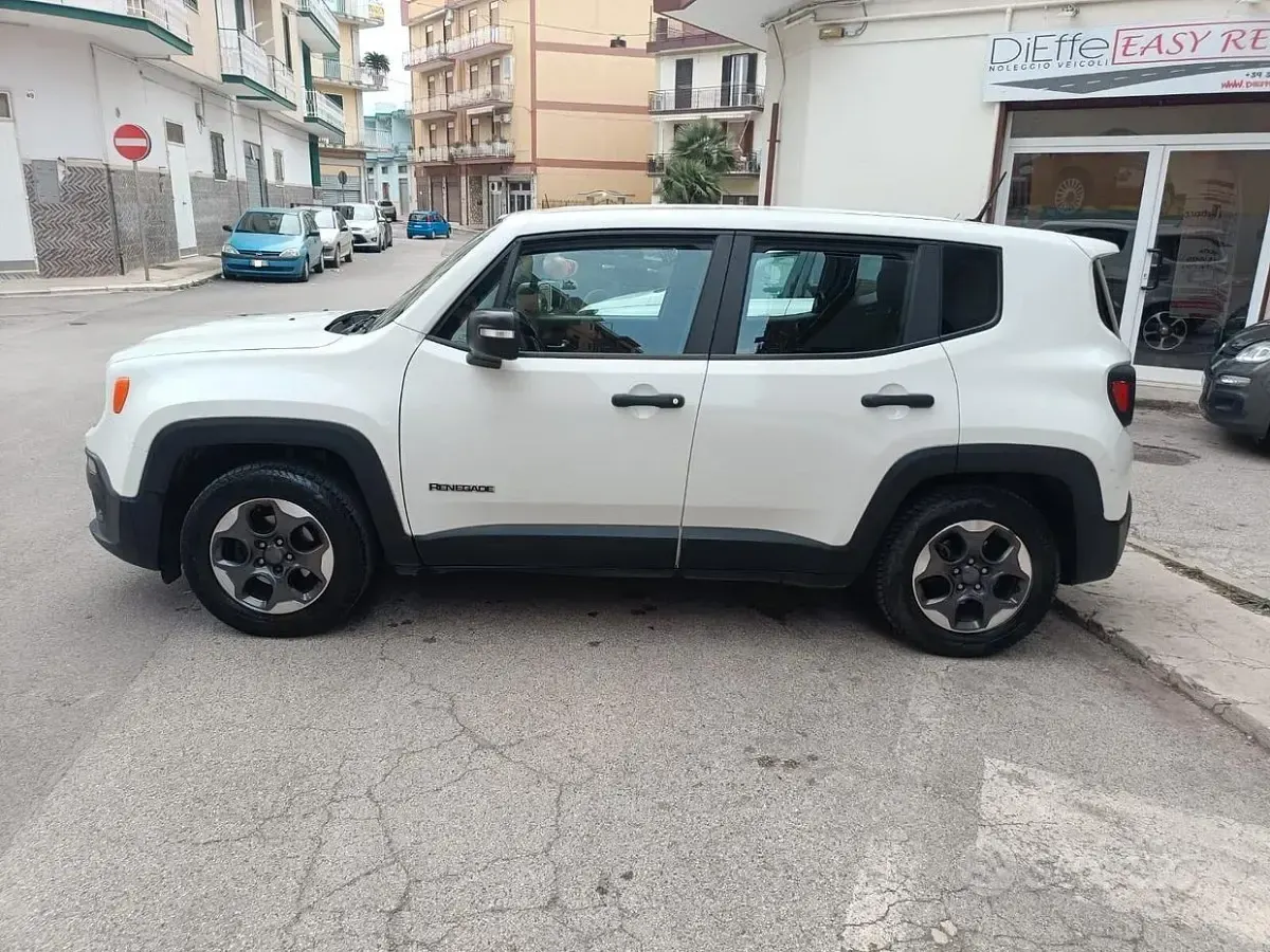 Usata Jeep Renegade Sport 95 CV (69 kW) 2017 Bianco SUV