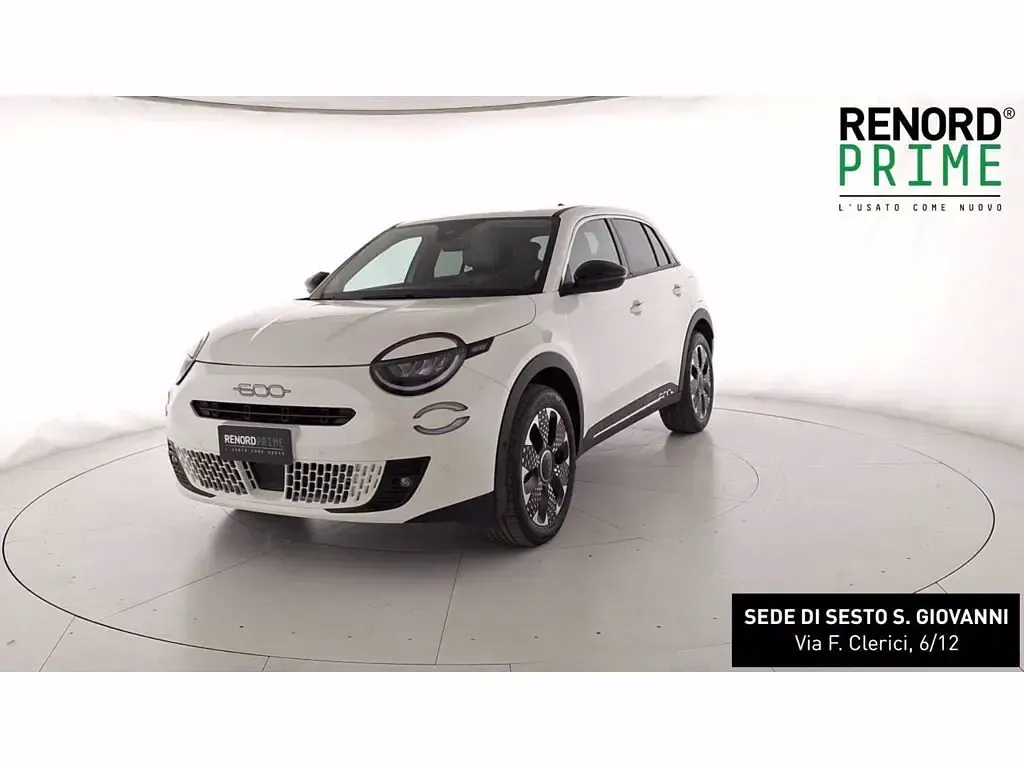 Usata Fiat 600 La Prima 110 CV (80 kW) 2025 Bianco SUV