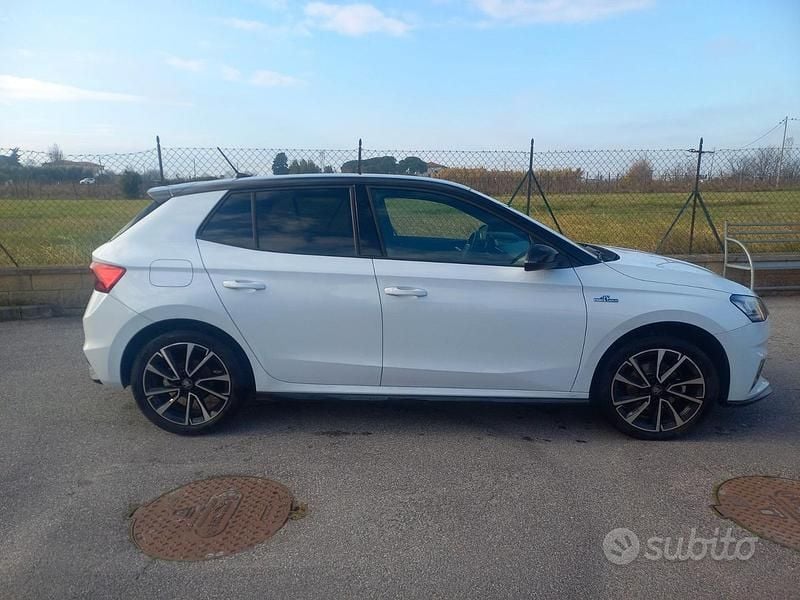 Usata Skoda Fabia Monte Carlo 116 CV (85 kW) 2025 Bianco Coupé