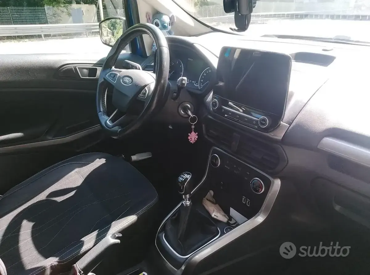 Usata Ford Ecosport S 99 CV (72 kW) 2018 Blu SUV