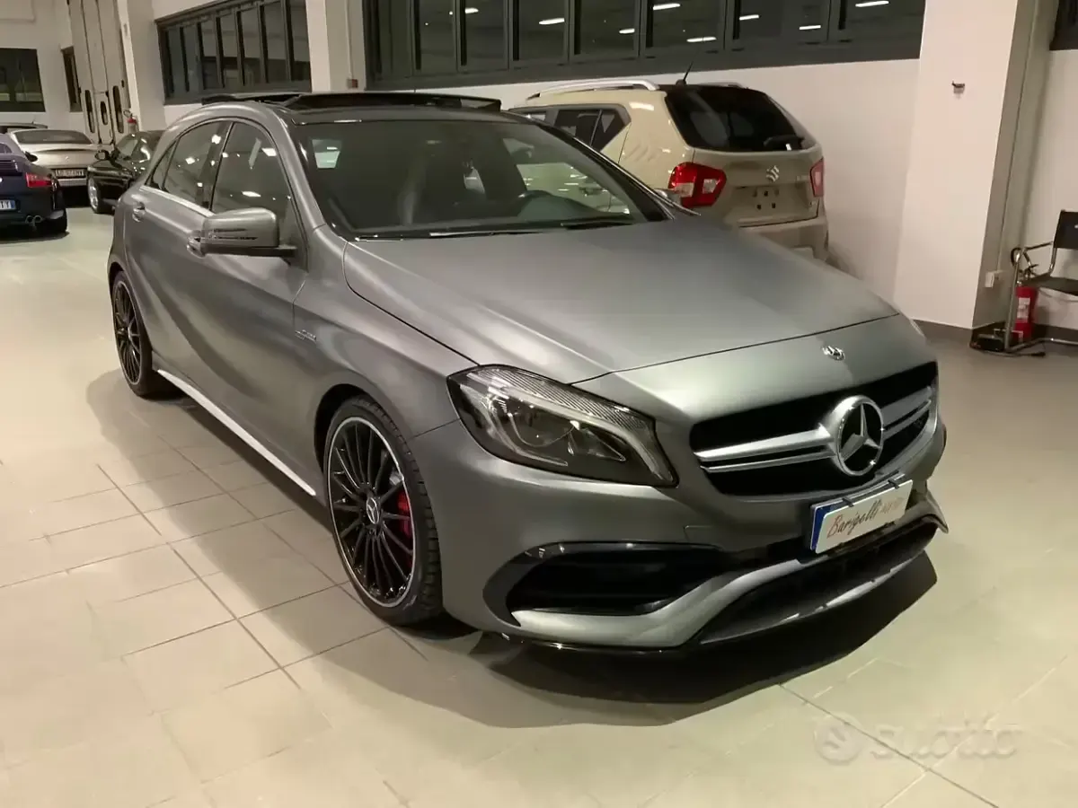 Usata Mercedes A45 AMG AMG 381 CV (280 kW) 2017 Grigio Utilitaria