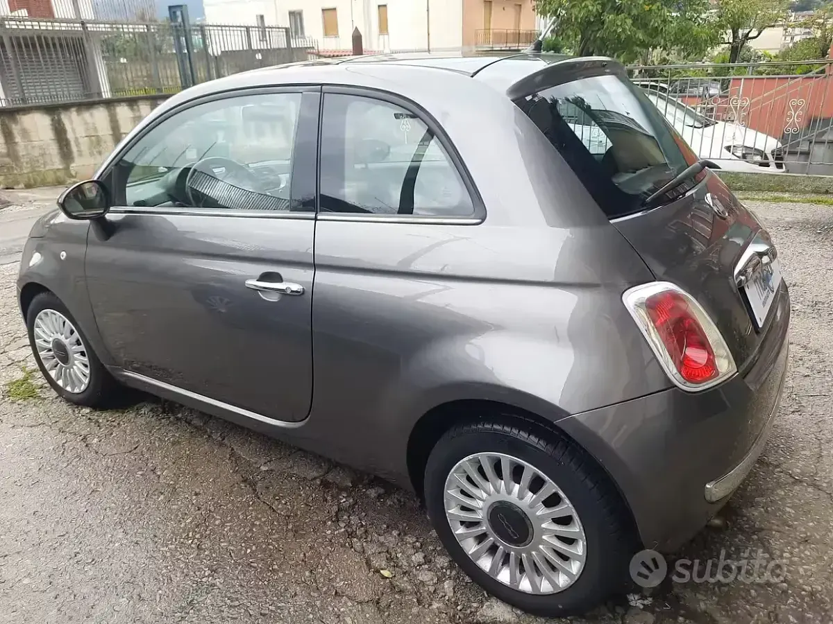 Usata Fiat 500 Lounge 85 CV (62 kW) 2012 Grigio Berlina