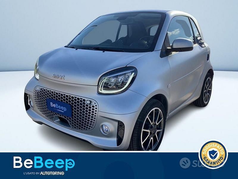 Nero metallizzato Usata 2021 Smart ForTwo Electric Drive Tre volumi | 12.700 € (Buon prezzo) - Immagine 1/3