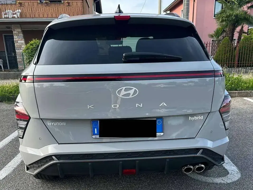 Usata Hyundai Kona N Line 94 CV (69 kW) 2025 Grigio SUV