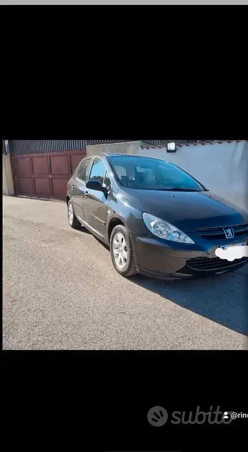 Usata Peugeot 307 90 CV (66 kW) 2005 Nero Utilitaria