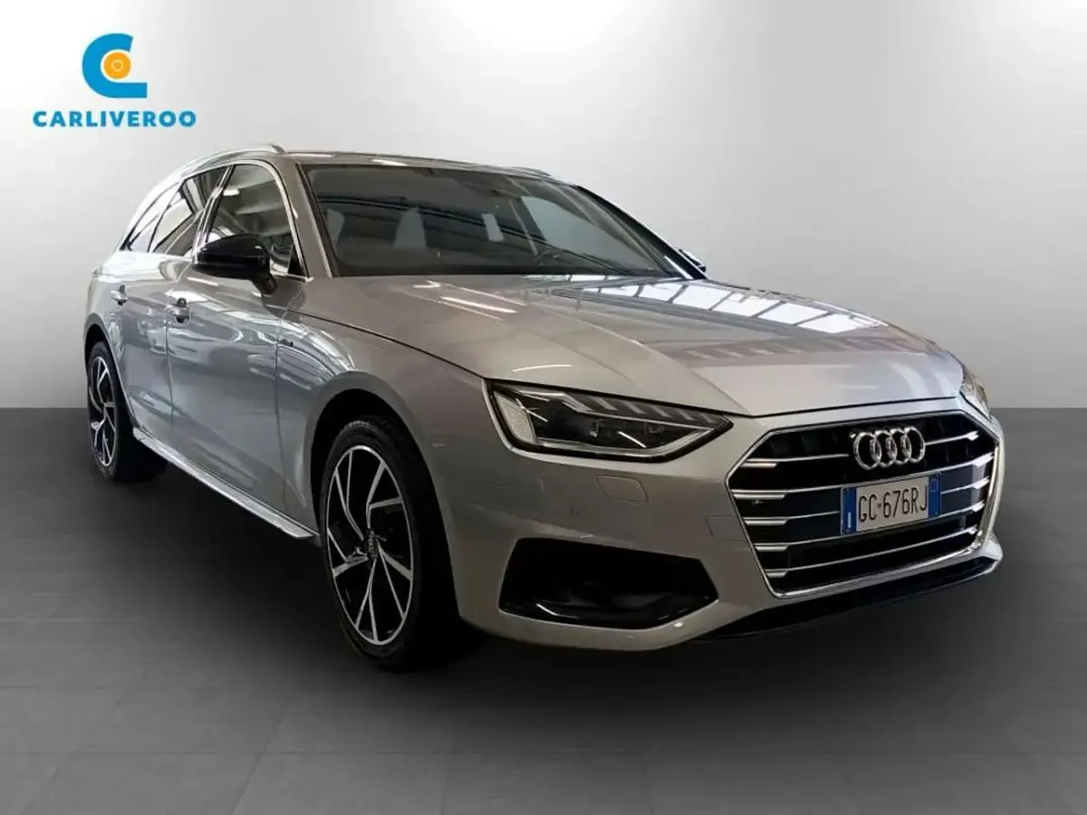 Usata Audi A4 Advanced Plus 163 CV (119 kW) 2020 Argento floret Station wagon