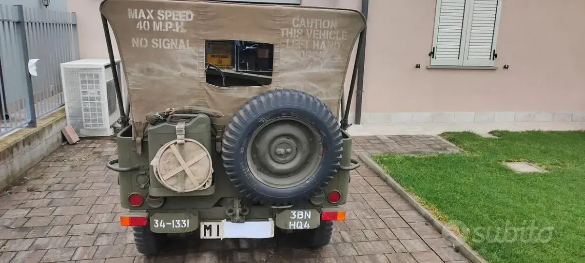 Usata Jeep Willys 1960 Cabrio