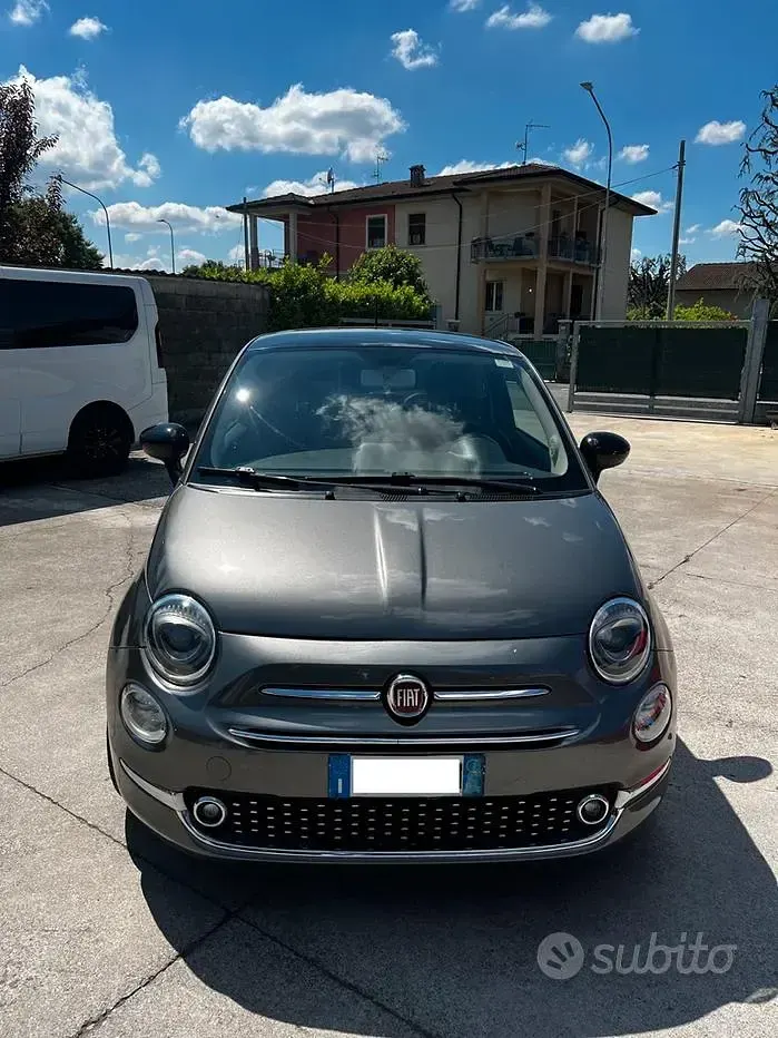 Usata Fiat 500 Lounge 69 CV (50 kW) 2016 Grigio Berlina