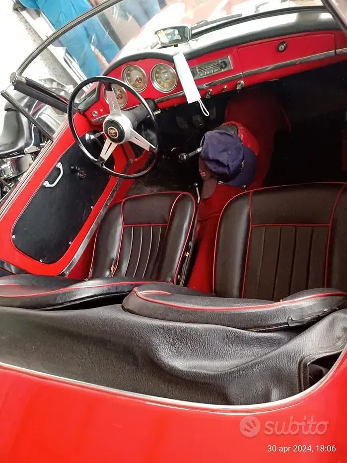Usata Alfa Romeo Giulietta 1960 Rosso Cabrio