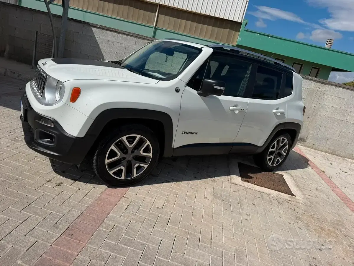 Usata Jeep Renegade 120 CV (88 kW) 2015 Bianco SUV