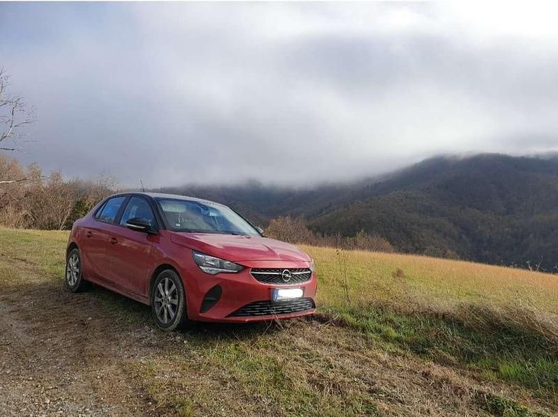 Rosso Usata 2021 Opel Corsa Edition Tre volumi | 11.000 € (Buon prezzo) - Immagine 1/4