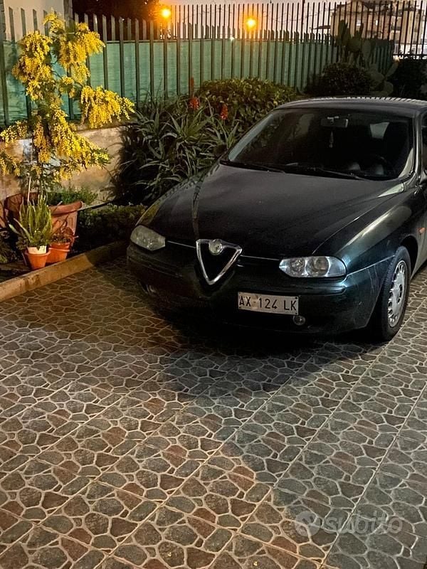 Usata Alfa Romeo 156 144 CV (105 kW) 1997 Verde Berlina