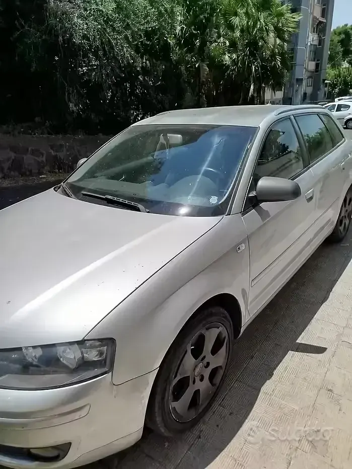 Usata Audi A3 140 CV (102 kW) 2005 Grigio Utilitaria