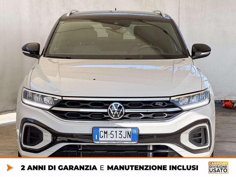 Usata VW T-Roc R-line 150 CV (110 kW) 2023 Bianco SUV